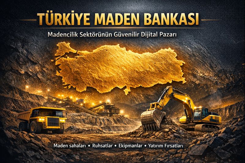 Türkiye Maden Bankası | Maden Sahaları ve Madencilik İlanları